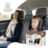 Sipo Ρυθμιζόμενο Προσκέφαλο Αυτοκινήτου με Memory Foam για Στήριξη Αυχένα
