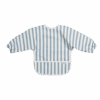 Meyco Σαλιάρα με Μανίκια Fat Stripe Jeans Blue
