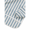 Meyco Σαλιάρα με Μανίκια Fat Stripe Jeans Blue