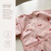 Meyco Σαλιάρα με Μανίκια Cherry Soft Rose