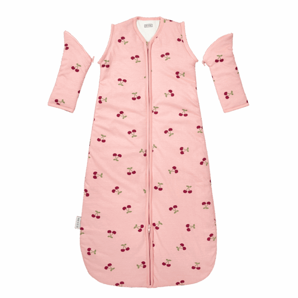Meyco Υπνόσακος Cherry Soft Rose με αποσπώμενα μανίκια (O-5ετών)