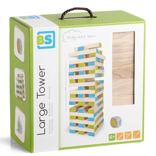 Bs Toys – Μεγάλος Πύργος με ζάρι (Jenga)
