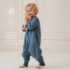Meyco 100% Βαμβακερός Υπνόσακος 2.5 Tog με Ποδαράκια Classic Indigo (9 μηνών-5 ετών)